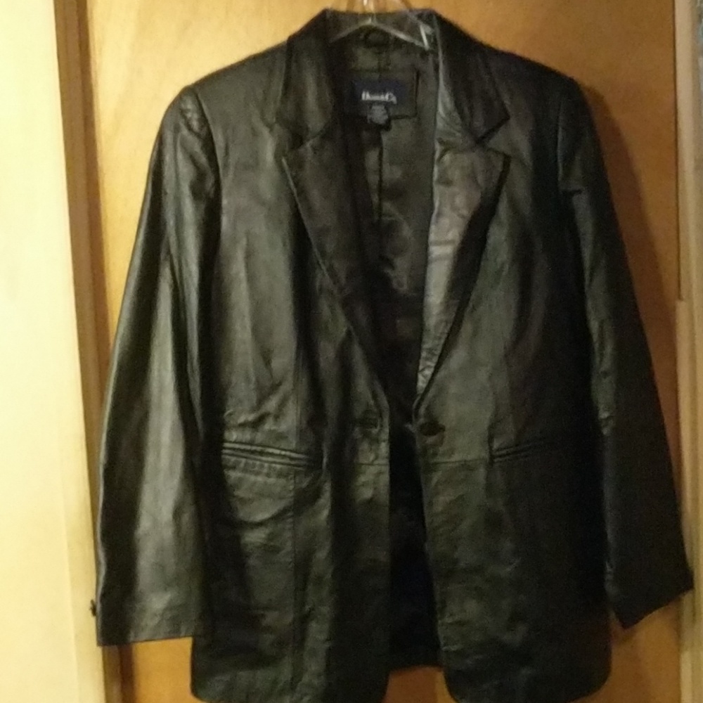 Leather jacket